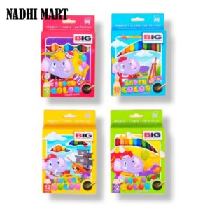 BIG CP 5002 PENSIL WARNA PENDEK 12 WARNA
