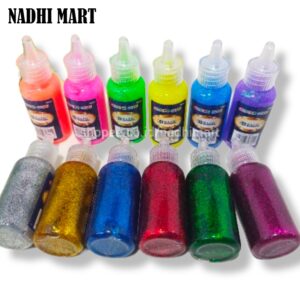 LEM GLITER / GLITER WARNA / GLITER / GLITER GLUE 20ML BC-815 NEON COLOUR