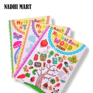 MY FIRST BOOK / BUKU AKTIVITAS / LEARNING BOOK / BUKU ANAK ANAK  / STIKER BOOK / BUKU STIKER / BUKU BELAJAR ANAK / MY FIRST BOOK TIME STICKER DM 608