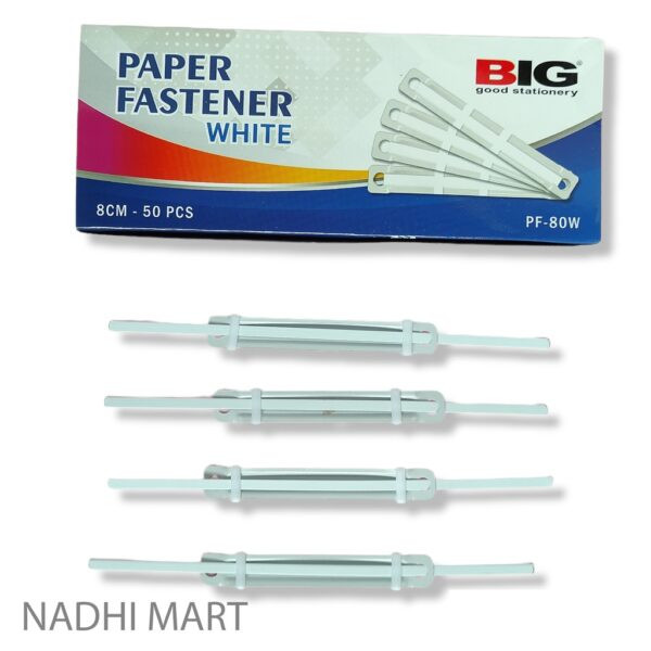 BIG PF80 PAPER FASTENER PLASTIK PUTIH