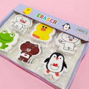 PENGHAPUS PENSIL / PENGHAPUS / PENGHAPUS KARAKTER / PENGHAPUS LUCU / PENGHAPUS KECIL / STIP G 1118