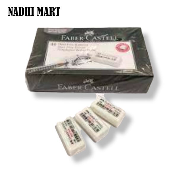 FABER CASTELL PENGHAPUS PUTIH KECIL  / PENGHAPUS PENSIL