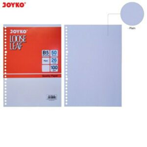 JOYKO LOOSE LEAF B5 50 POLOS / LOOSE LEAF POLOS / LOOSE LEAF / ISI BINDER / LOOSE LEAF B5 / REFIL KERTAS / KERTAS BINDER