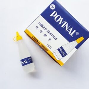 POVINAL LEM KERTAS CAIR 22 ML / POVINAL LEM KERTAS CAIR 75 ML / LEM CAIR / LEM BENING