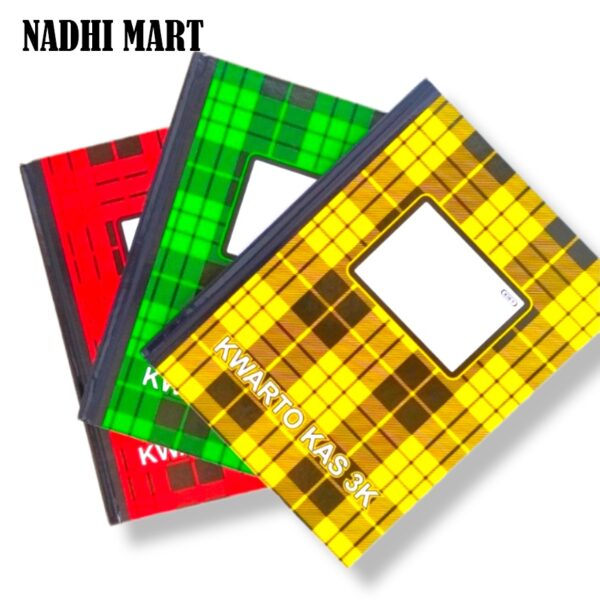 KIKY BUKU KAS KWARTO 100 LEMBAR 3 KOLOM / KAS KIKY Q100 3K