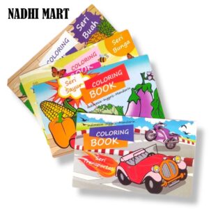 BUKU MEWARNAI ANAK PAUD / BUKU ANAK / BUKU MEWARNAI / BUKU MEWARNAI ANAK / MEWARNAI ANAK / BUKU ANAK ANAK / BUKU MEWARNAI INTERFANCY 8 SERI KECIL