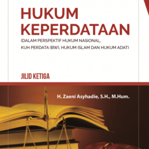 Hukum Keperdataan (Jilid 3) – Zaeni Asyhadie