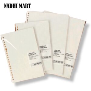 PANMOMO LOOSE LEAF A5 B5 TITIK 60 LEMBAR 80 GSM / PANMOMO LOOSE LEAF A5 B5 GARIS 60 LEMBAR 80 GSM / PANMOMO LOOSE LEAF A5 B5 STRIMIN KOTAK 60 LEMBAR 80 GSM