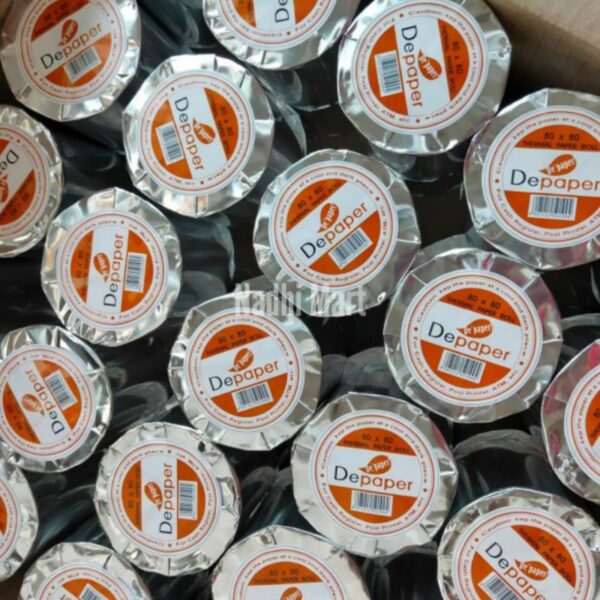 DEPAPER THERMAL PAPER 57X30  / KERTAS STRUK THERMAL / KERTAS STRUK