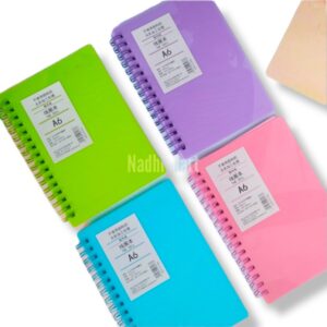 NOTE BOOK SPIRAL A6 60 LEMBAR POLOS/ BUKU CATATAN SPIRAL / NOTEBOOK SPIRAL A6 B10112