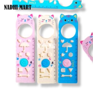 PENGGARIS / PENGARIS / PERLENGKAPAN SEKOLAH / ALAT SEKOLAH / GARISAN ROTARY 11CM TW-8138