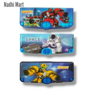 PCM B-35297 / KOTAK PENSIL ANAK / TEMPAT PENSIL COWOK / KOTAK PENSIL MOTIF ROBOT