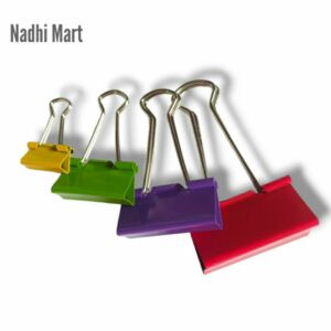 B/C WRN CLIP KERTAS WARNA / JEPIT KERTAS / KLIP KERTAS / BINDER CLIP / PENJEPIT KERTAS / PAPER CLIP