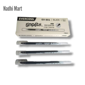 EVERCOSS EV-801 PULPEN PULPEN GEL HITAM 0,5 MM