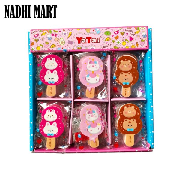 PENGHAPUS FANCY LUCU BENTUK ES KRIM / STIP YT-1255/YT-1238 (30/900)
