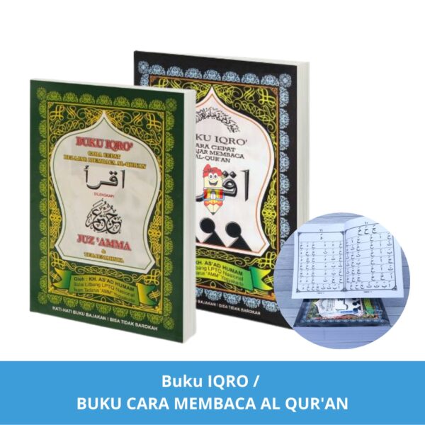 Buku Iqro / Buku cara mudah belajar Al-Quran