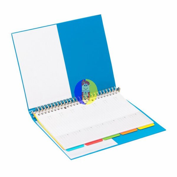 Bantex Multiring Binder 26 Ring 25mm B5 Blueberry #1326 62