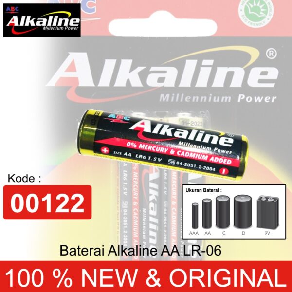 Baterai Alkaline AA / A2 LR-06
