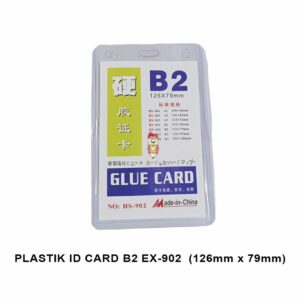 PLASTIK ID CARD / card case B2 - Bening