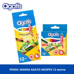 Pensil warna / coloring pencil AGATIS NEOPEX 12 warna