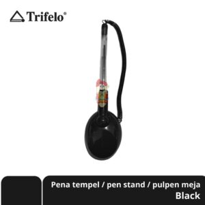 Pena Tempel / Pen Stand / Pulpen Meja / Pen Desk Trifelo - Hitam