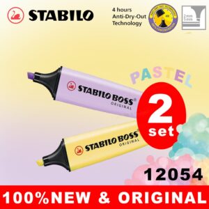 STABILO BOSS PASTEL SET ISI 2 - MY & LH