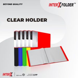 Clear Holder Inter-X A4 Mix Color