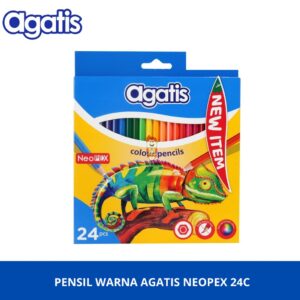 Pensil warna / coloring pencil AGATIS NEOPEX 24 warna