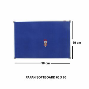 Papan Mading / Softboard 60 x 90 cm