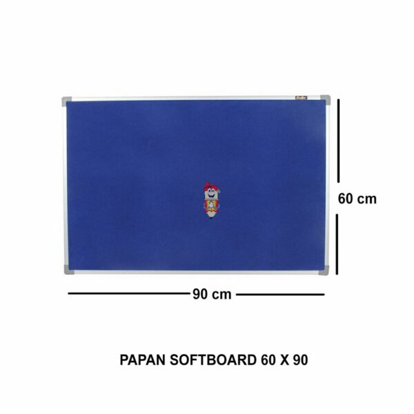 Papan Mading / Softboard 60 x 90 cm