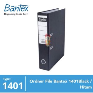 Ordner Folio Bantex 1401 Black / Hitam