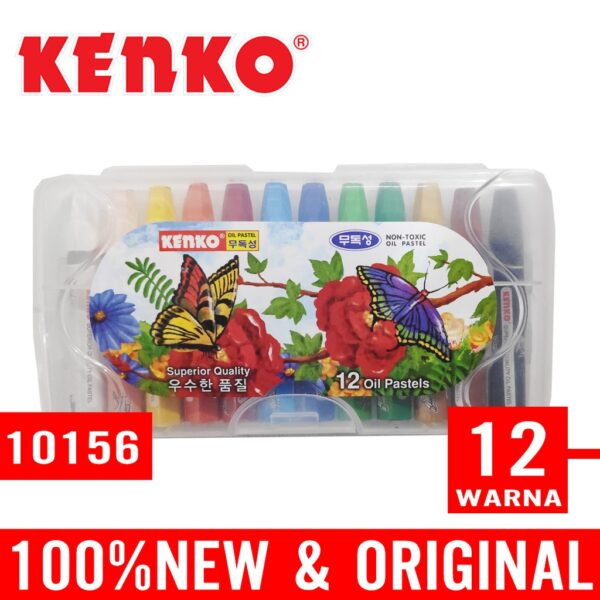 OIL PASTEL KENKO 12 CLR