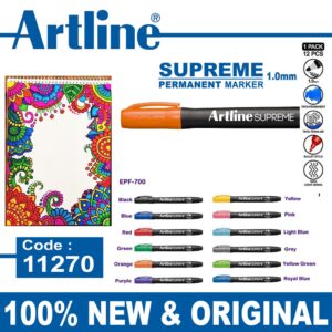 Artline Supreme Permanent Marker 1.0mm