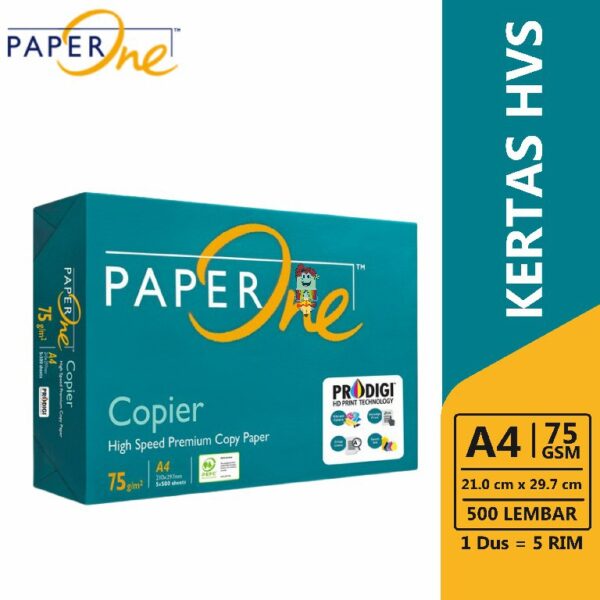 Kertas HVS A4 PaperOne 75 gsm