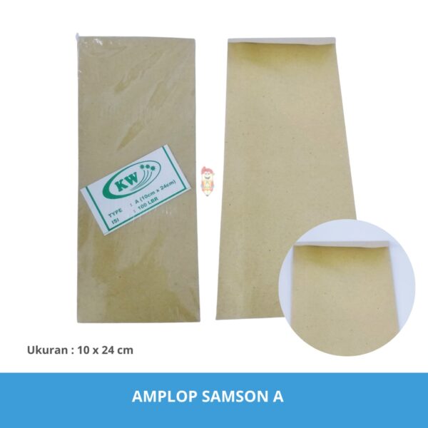 Amplop Coklat / Amplop Uang Samson A
