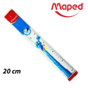 Penggaris Maped Pulse Flat Ruler 20 cm