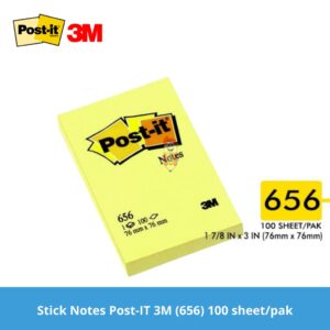 Stick Notes / stik note / memo pad / memo tempel POST IT 3M NO. 656