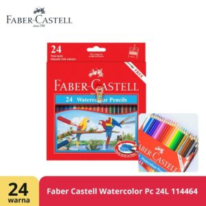 Pensil Warna Faber-Castell 24 Watercolour Pencils (#114464)