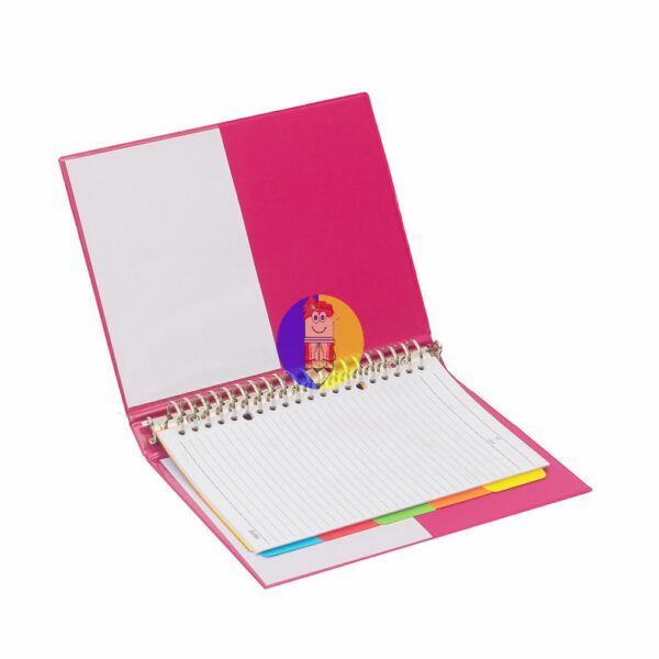 Bantex Multiring Binder 20 Ring 25mm A5 Grape #1324 61