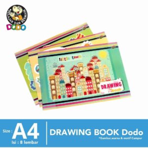 Drawing Book Dodo A4