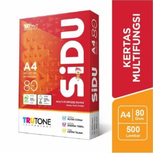 HVS SiDU Kertas Fotocopy 80 GSM A4