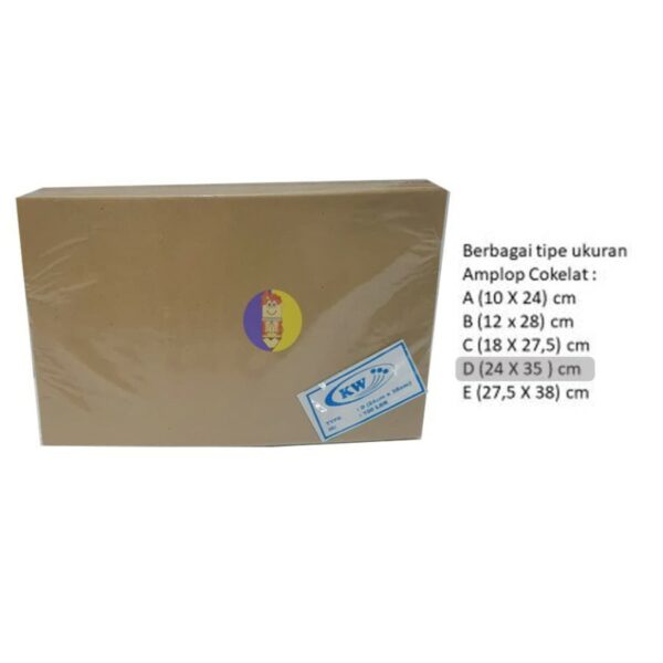 Amplop Coklat Folio/Amplop Samson D