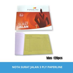 Buku Surat Jalan 3ply NCR PAPERLINE / Nota Surat Jalan PPL 3 rangkap