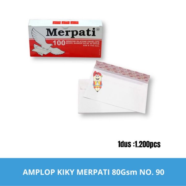 Amplop Merpati 80 gsm No.90 Kiky
