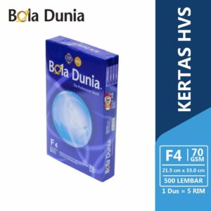 Kertas HVS F4/Folio 70gsm Bola Dunia