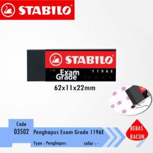 Penghapus Stabilo Exam Grade 1196E Big