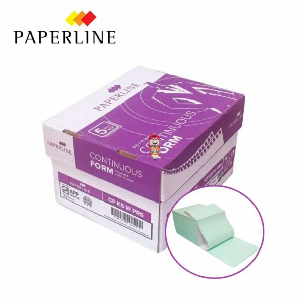 Kertas Continuous Form Paperline 9.5"x11" 5 ply CF K5 PRS Warna