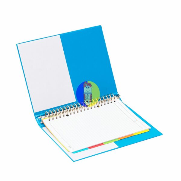 Bantex Multiring Binder 20 Ring 25mm A5 Blueberry #1324 62