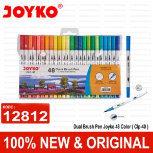 Dual Brush Pen Joyko 48 Color ( Clp-40 )