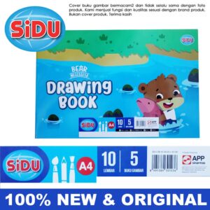 Buku Gambar SIDU A4 isi 10lbr